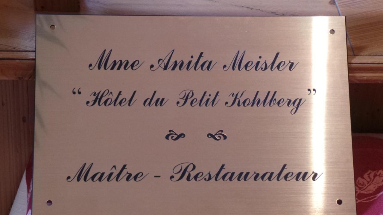 Hotel Restaurant Le Petit Kohlberg Lucelle Buitenkant foto